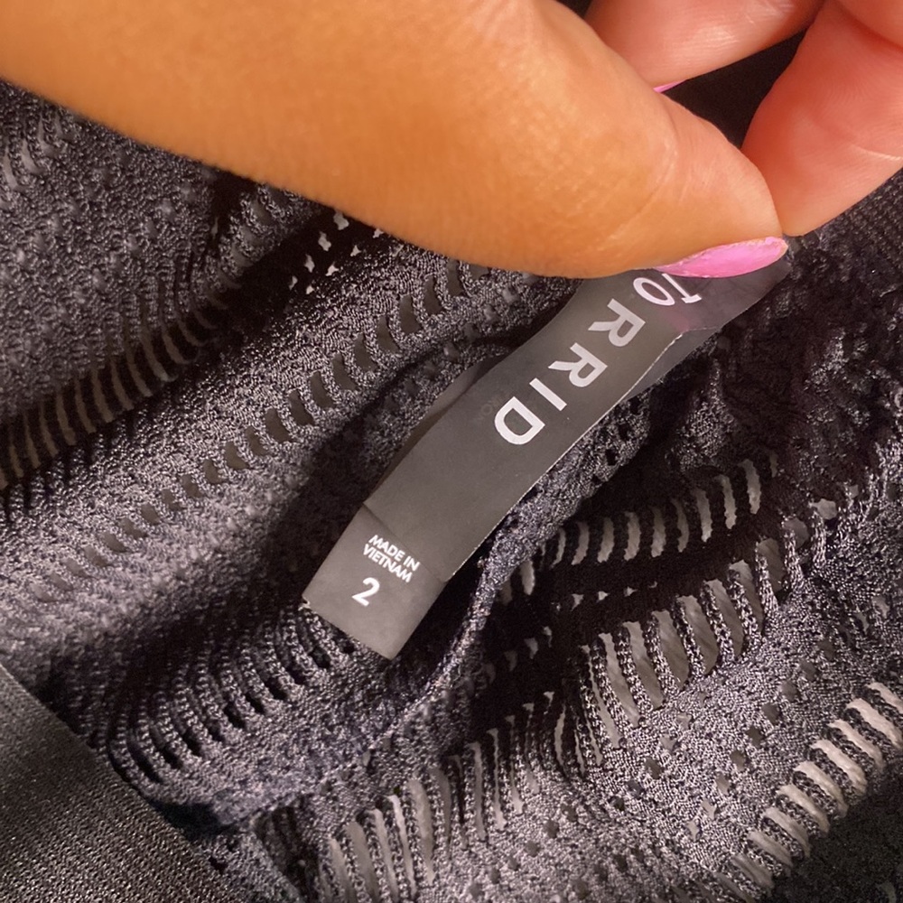 Plus Net Midi Skirt - Picture 3 of 3